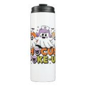 Flebotomist Halloween Medical Lab Tech Spooky ER Thermosbeker (Voorkant)