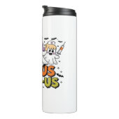 Flebotomist Halloween Medical Lab Tech Spooky ER Thermosbeker (Geroteerd rechts)