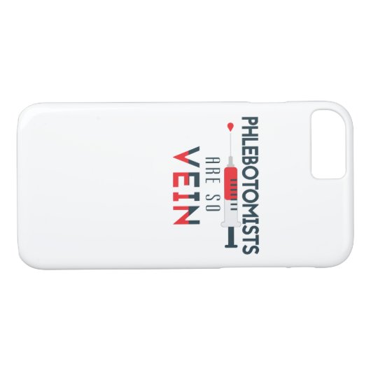 Flebotomist is een flebotomie-technicus Case-Mate iPhone case (Achterkant (Horizontaal))