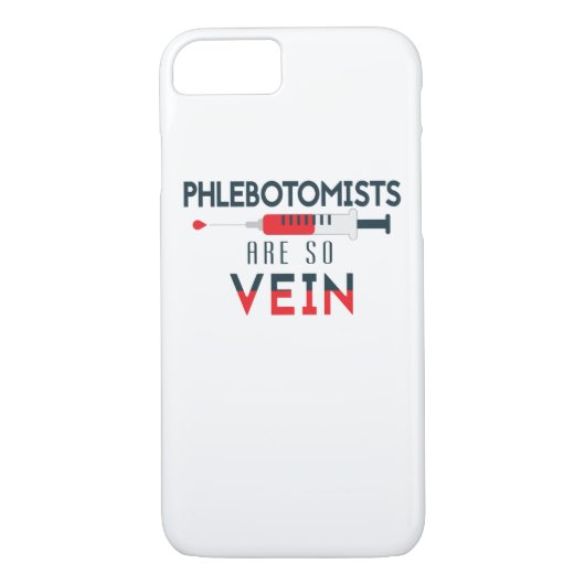 Flebotomist is een flebotomie-technicus Case-Mate iPhone case (Achterkant)