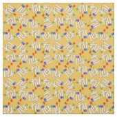 Flebotomist Lab Tech Fabric Geel Stof (Swatch)