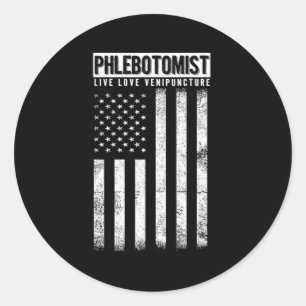 Flebotomist Live Love Venipunction Vein Blood Gif Ronde Sticker
