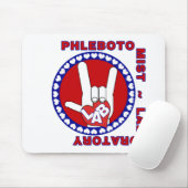 FLEBOTOMIST LOVE LOGO LABAORTORY MUISMAT (Met muis)