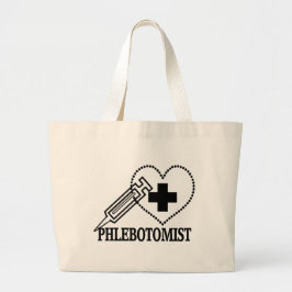 FLEBOTOMIST - MEDISCHE SYRINGE GROTE TOTE BAG
