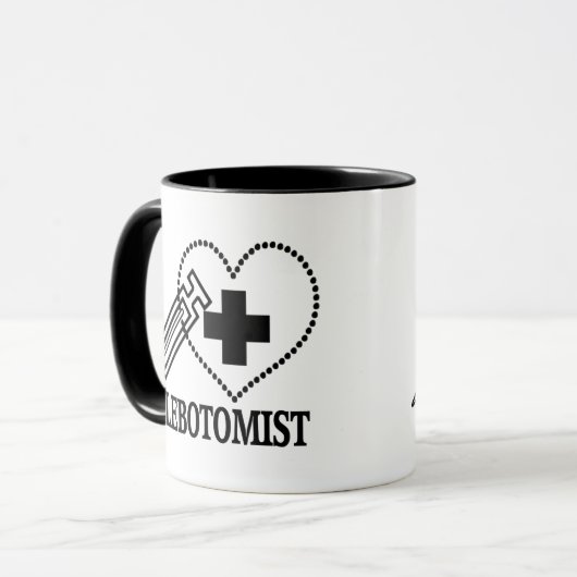 FLEBOTOMIST - MEDISCHE SYRINGE MOK (Voorkant links)