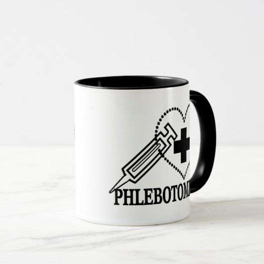 FLEBOTOMIST - MEDISCHE SYRINGE MOK (Voorkant rechts)