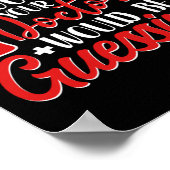 Flebotomist Phlebotomie Flebotomisten zonder ons Poster (Hoek)