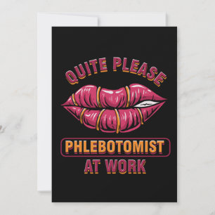 Flebotomist Phlebotomie Lips Blood Gi Kaart