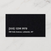 Flebotomist Premium Visitekaartje (Achterkant)