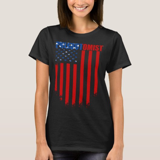 Flebotomist Vlag Naalden Flebotomie Technicus T-shirt (Voorkant)
