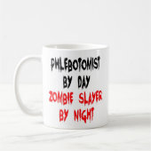 Flebotomist Zombie Slayer Koffiemok (Links)