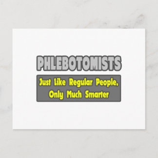 Flebotomisten ... Smarter Briefkaart