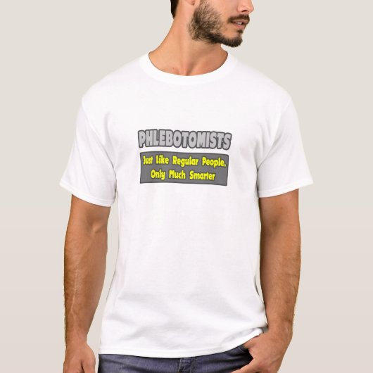 Flebotomisten ... Smarter T-shirt (Voorkant)