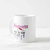 Flebotomistische giften koffiemok (Voorkant links)