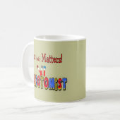 Flebotomistische grootte (venijn) koffiemok (Voorkant links)