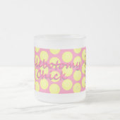 Flebotomy Chick Stippen, gevroren, glazen Mok (Center)