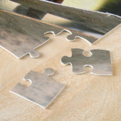 Fledgling Cardinaal Baby Bird Photographic Legpuzzel (Zijkant)