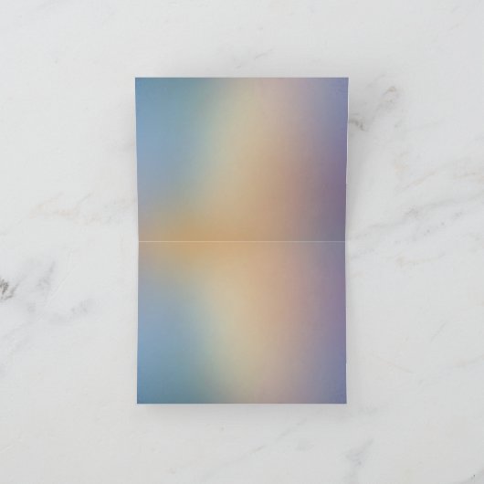 Fledgling met appelbloesems kaart (Binnen)