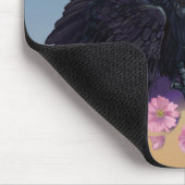 Fledgling met appelbloesems muismat (Hoek)