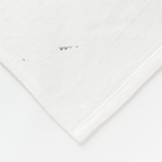 Fleece Baseball Baby Blanket (Hoek)