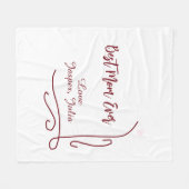 Fleece Blanket (Voorkant (Horizontaal))