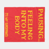 Fleece Blanket (Voorkant (Horizontaal))