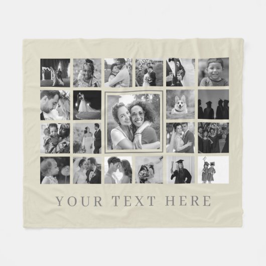 Fleece Blanket (Voorkant (Horizontaal))