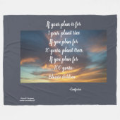 Fleece Blanket (Voorkant (Horizontaal))