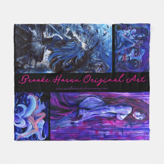 Fleece Blanket (Voorkant (Horizontaal))