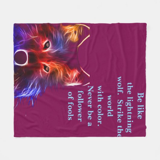 Fleece Blanket (Voorkant (Horizontaal))