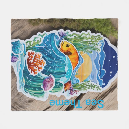 Fleece Blanket (Voorkant (Horizontaal))