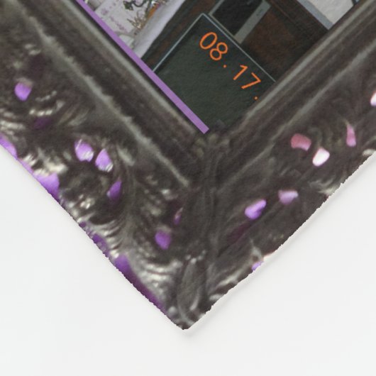 Fleece Blanket 5 Silver Lijst Foto's (Hoek)