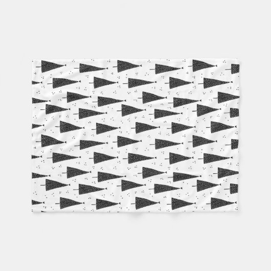 Fleece Blanket 76,2cmx101,6cm - Christmas Pattern (Voorkant (Horizontaal))