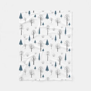 Fleece Blanket 76,2cmx101,6cm - Christmas Pattern