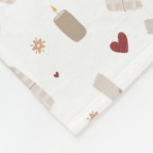 Fleece Blanket 76,2cmx101,6cm - Christmas Pattern (Hoek)