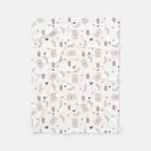 Fleece Blanket 76,2cmx101,6cm - Christmas Pattern (Voorkant)