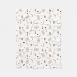 Fleece Blanket 76,2cmx101,6cm - Christmas Pattern