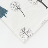 Fleece Blanket 76,2cmx101,6cm - Christmas Pattern Deken (Hoek)