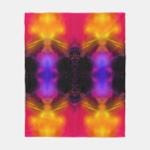 Fleece Blanket Abstract Style  (Voorkant)