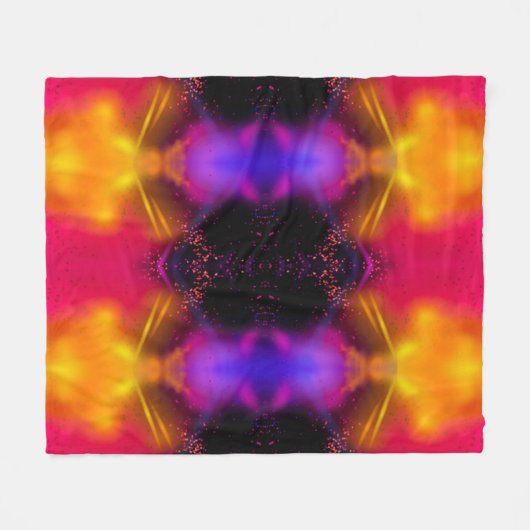 Fleece Blanket Abstract Style  Deken (Voorkant (Horizontaal))
