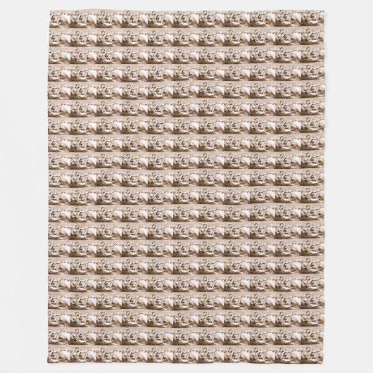 Fleece Blanket Adams. Deken (Voorkant)