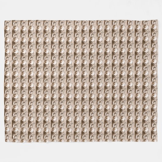 Fleece Blanket Adams. Deken (Voorkant (Horizontaal))