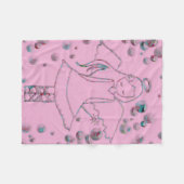 Fleece Blanket/Angel Deken (Voorkant (Horizontaal))