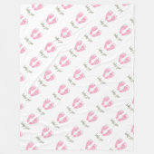 Fleece Blanket/Baby Girl Deken (Voorkant)