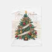 Fleece Blanket-Baby Merry Christmas Fleece Blanket Deken (Voorkant)