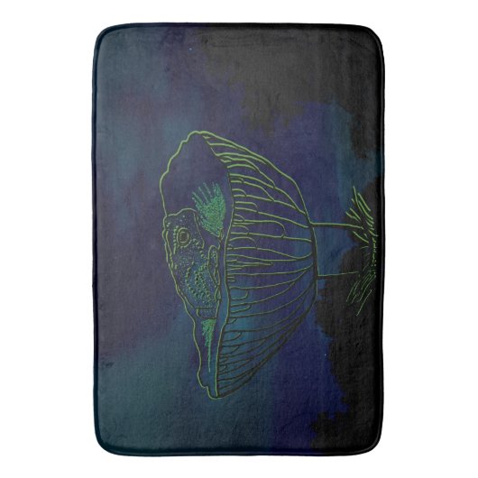 Fleece Blanket Badmat (Voorkant Verticaal)
