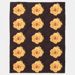 Fleece Blanket Capodimonte Roos Deken