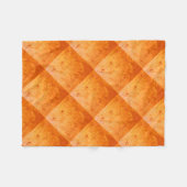 Fleece Blanket Chic Elegant Copper Toned Art Deken (Voorkant (Horizontaal))