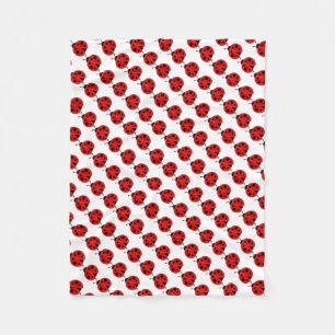 Fleece Blanket/Cute Ladybug