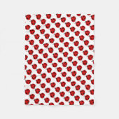 Fleece Blanket/Cute Ladybug Deken (Voorkant)